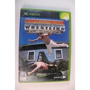 Backyard Wrestling: Don't Try This at Home (Microsoft Xbox, 2003) Authentic